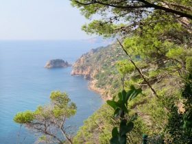 Vista from "Road of the year" - Costa Brava