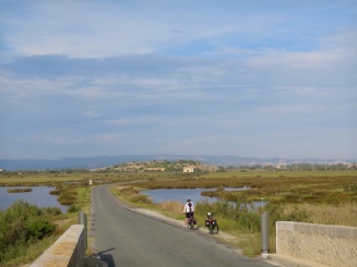 Marshes between Gruissan and Port la Nouvelle