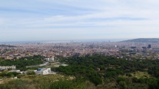 Carreterra de les Aiguës - view on Barcelona (2)